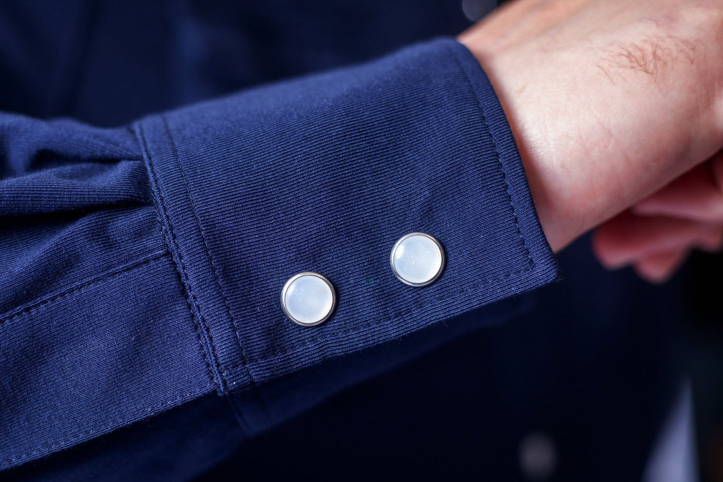Buki’s Cinqo Western Tech Shirt - Navy Buki