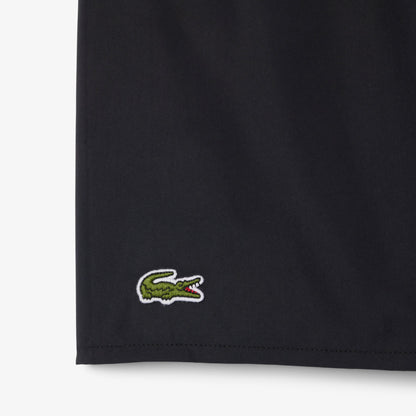 Lacoste Mid Length Swim Trunks - Black Denim Exchange