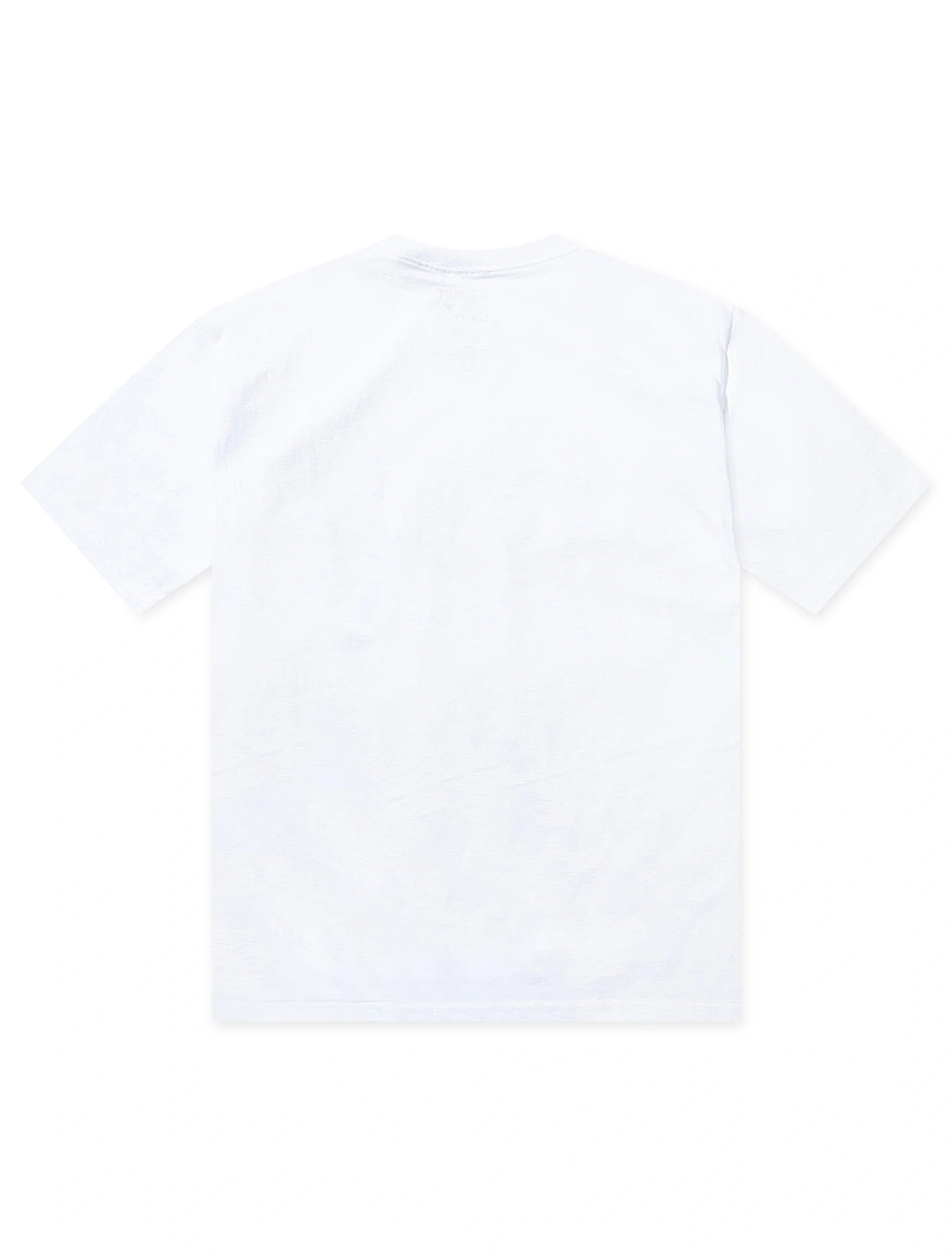 Market Studios Watercolor Teddy T-Shirt - White Denim Exchange