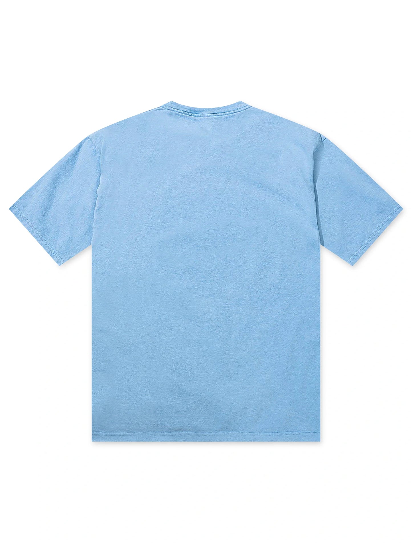 Market Studios Watercolor Teddy T-Shirt - Dusk Blue Denim Exchange