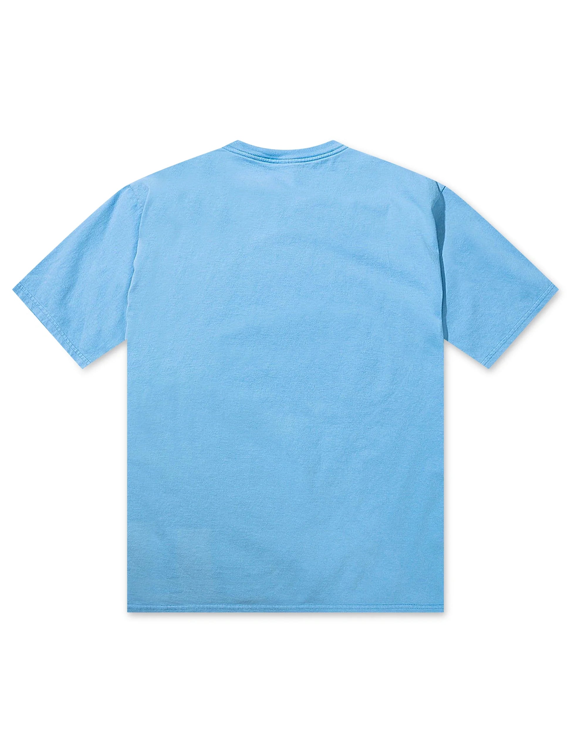 Market Studios Smiley Bearly A Care Tee - Dusk Blue Denim Exchange