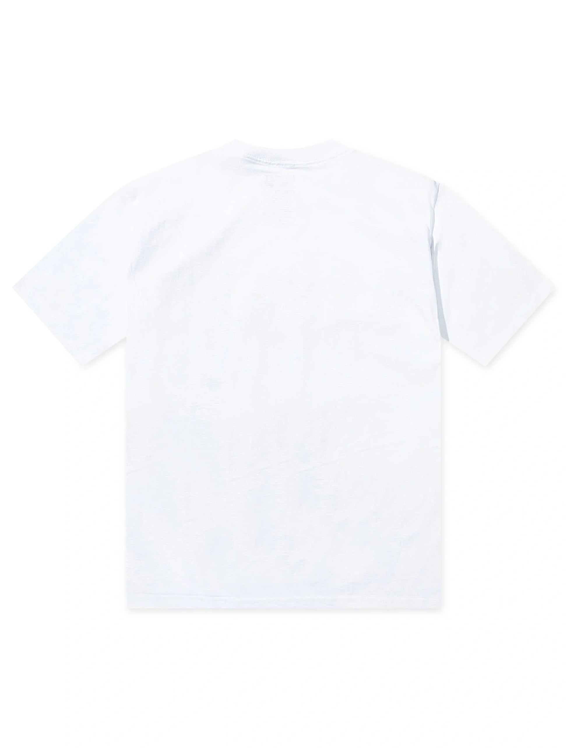 Market Studios Smiley Bearly A Care Tee - White Denim Exchange