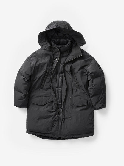Long Down Puffer - Black Holden Outerwear