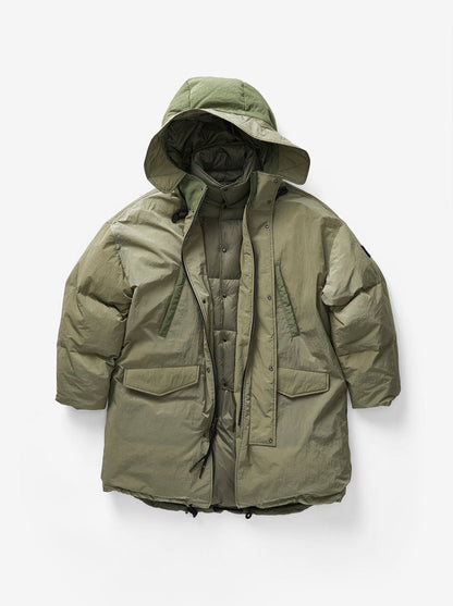 Long Down Puffer - Stone Green Holden Outerwear