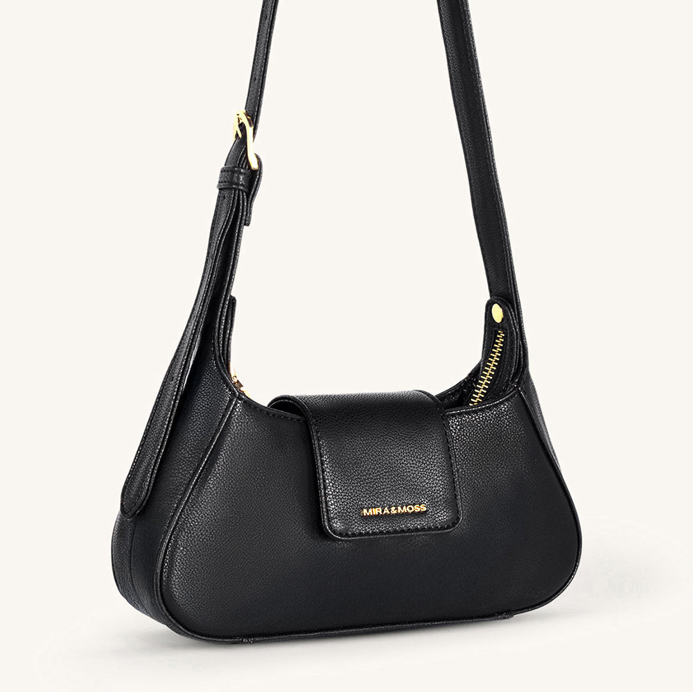 Mira & Moss Graciela Petite Shoulder Bag - Black Myra USA