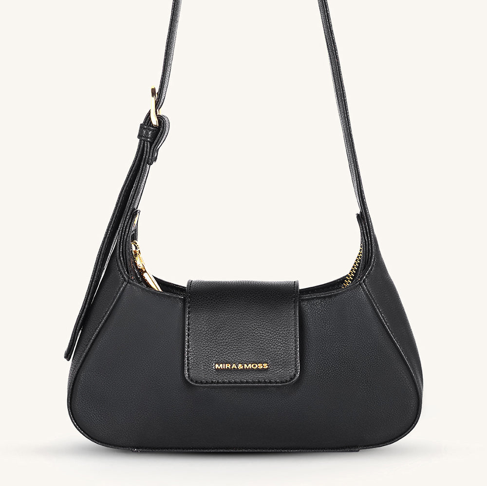 Mira & Moss Graciela Petite Shoulder Bag - Black Myra USA