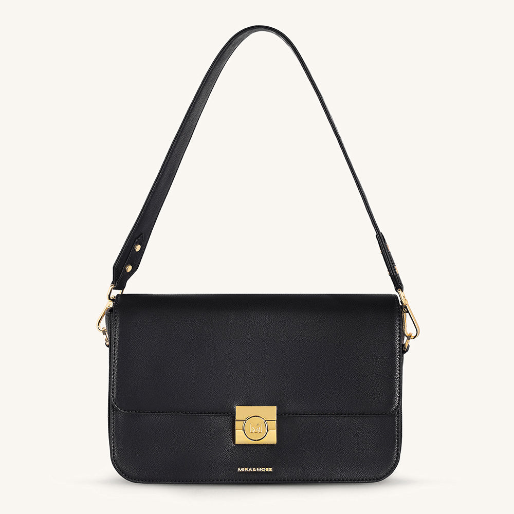 Mira & Moss Ravenne Shoulder Bag - Black Myra USA