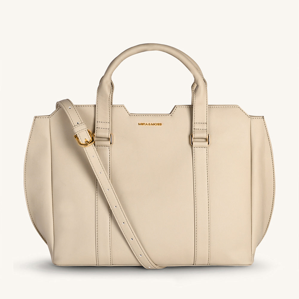 Mira & Moss Sabine Crossbody Bag - Light Taupe Myra USA