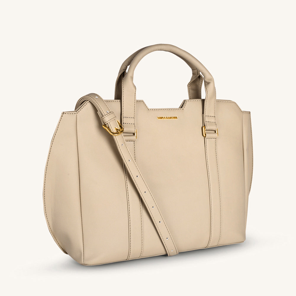 Mira & Moss Sabine Crossbody Bag - Light Taupe Myra USA