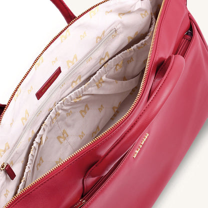Mira & Moss Athena Duffel - Garnet Red Myra USA