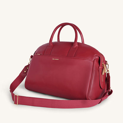 Mira & Moss Athena Duffel - Garnet Red Myra USA