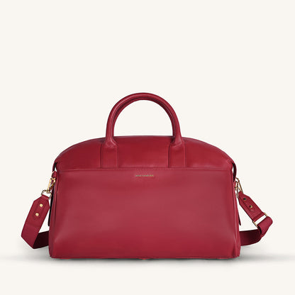 Mira & Moss Athena Duffel - Garnet Red Myra USA