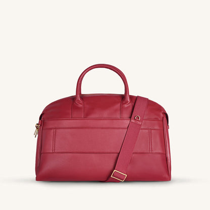 Mira & Moss Athena Duffel - Garnet Red Myra USA