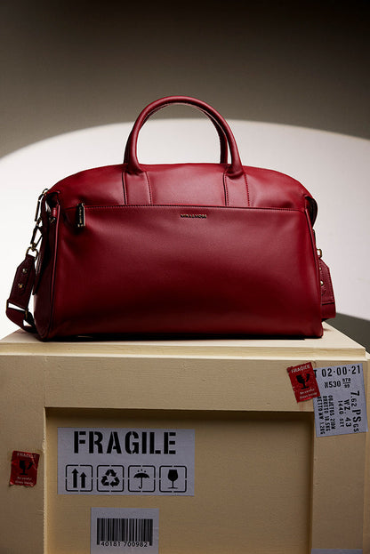 Mira & Moss Athena Duffel - Garnet Red Myra USA
