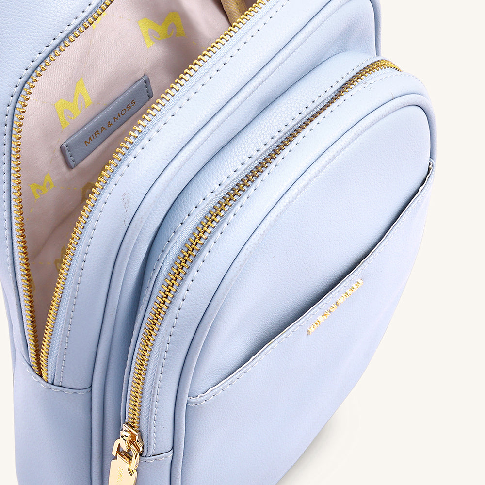 Mira & Moss Hayley Fanny Bag - Ice Blue Myra USA