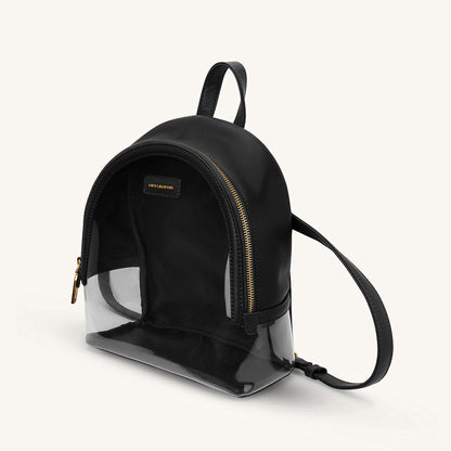 Mira & Moss Francine Clear Backpack - Black Myra USA
