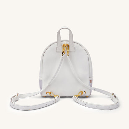 Mira & Moss Francine Clear Backpack - Ivory Myra USA