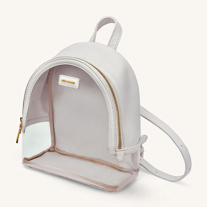 Mira & Moss Francine Clear Backpack - Ivory Myra USA