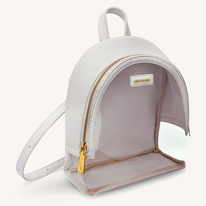 Mira & Moss Francine Clear Backpack - Ivory Myra USA