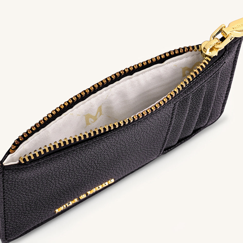 Ruby Card Wallet - Black Myra USA