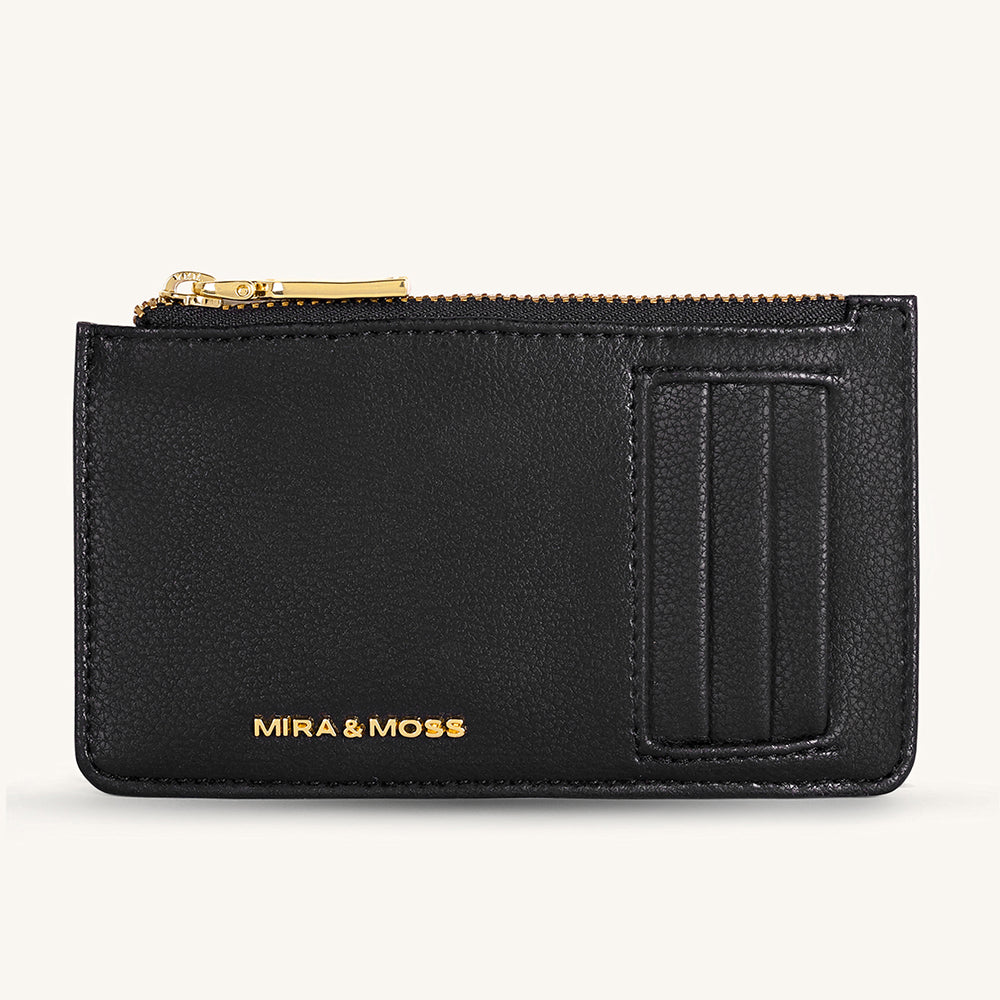 Ruby Card Wallet - Black Myra USA