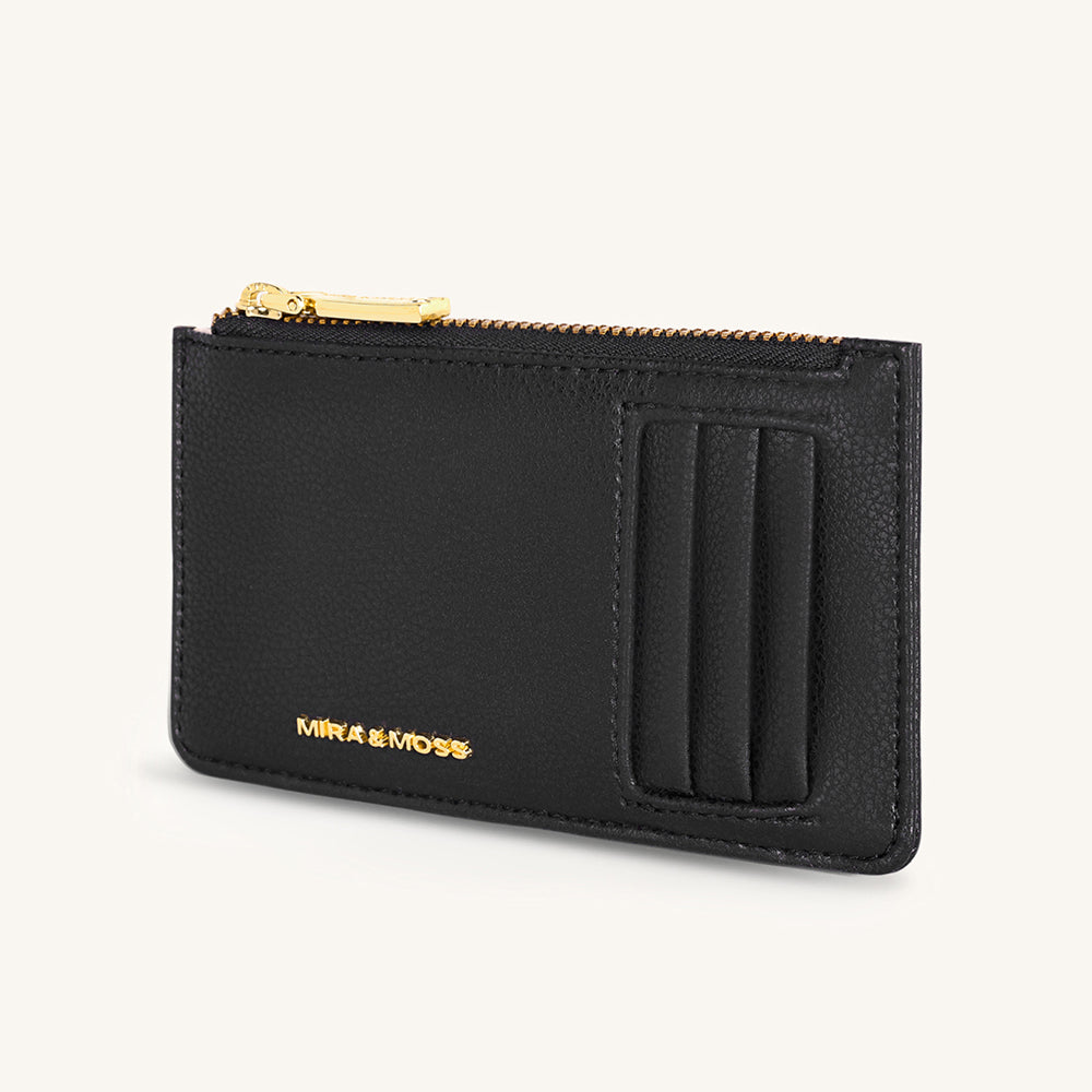 Ruby Card Wallet - Black Myra USA