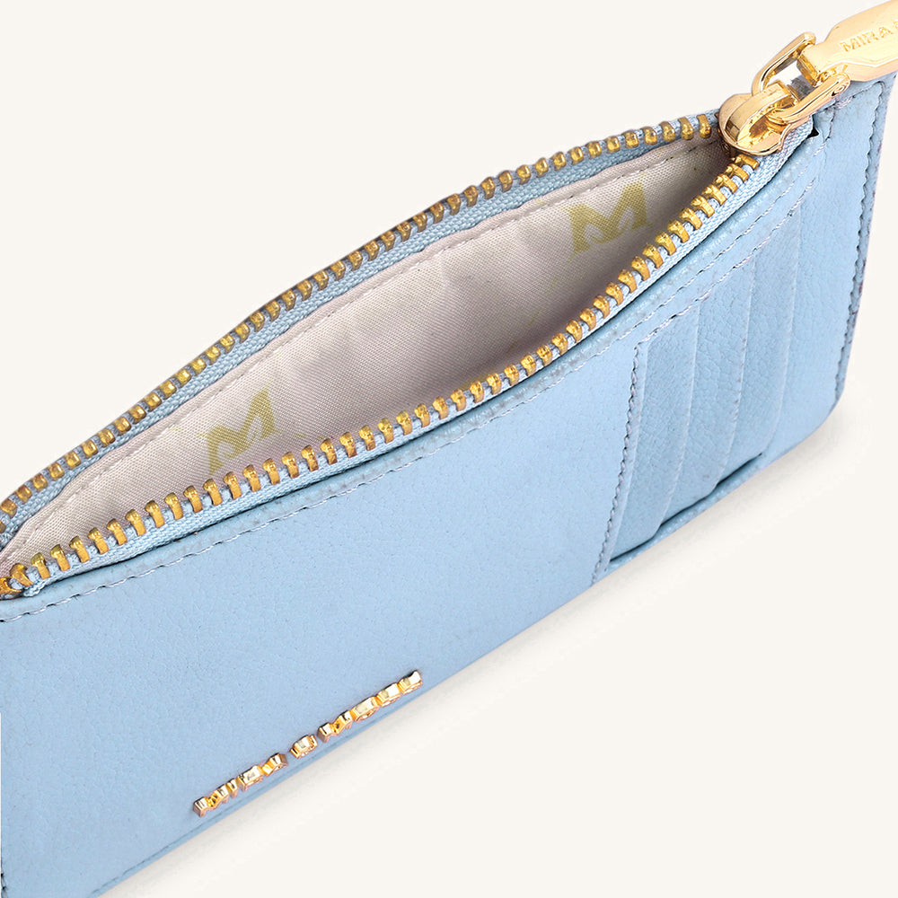 Ruby Card Wallet - Blue Myra USA
