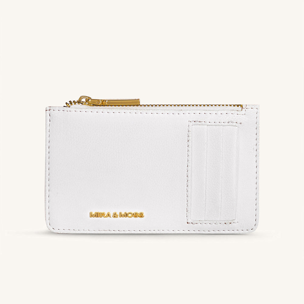 Ruby Card Wallet - Ivory Myra USA