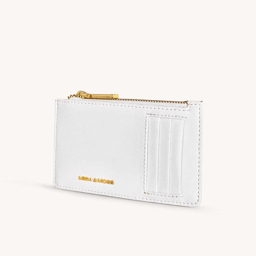 Ruby Card Wallet - Ivory Myra USA