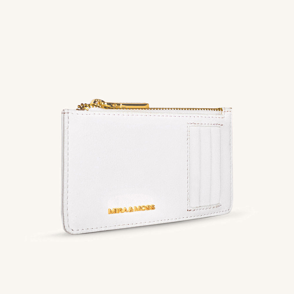 Ruby Card Wallet - Ivory Myra USA