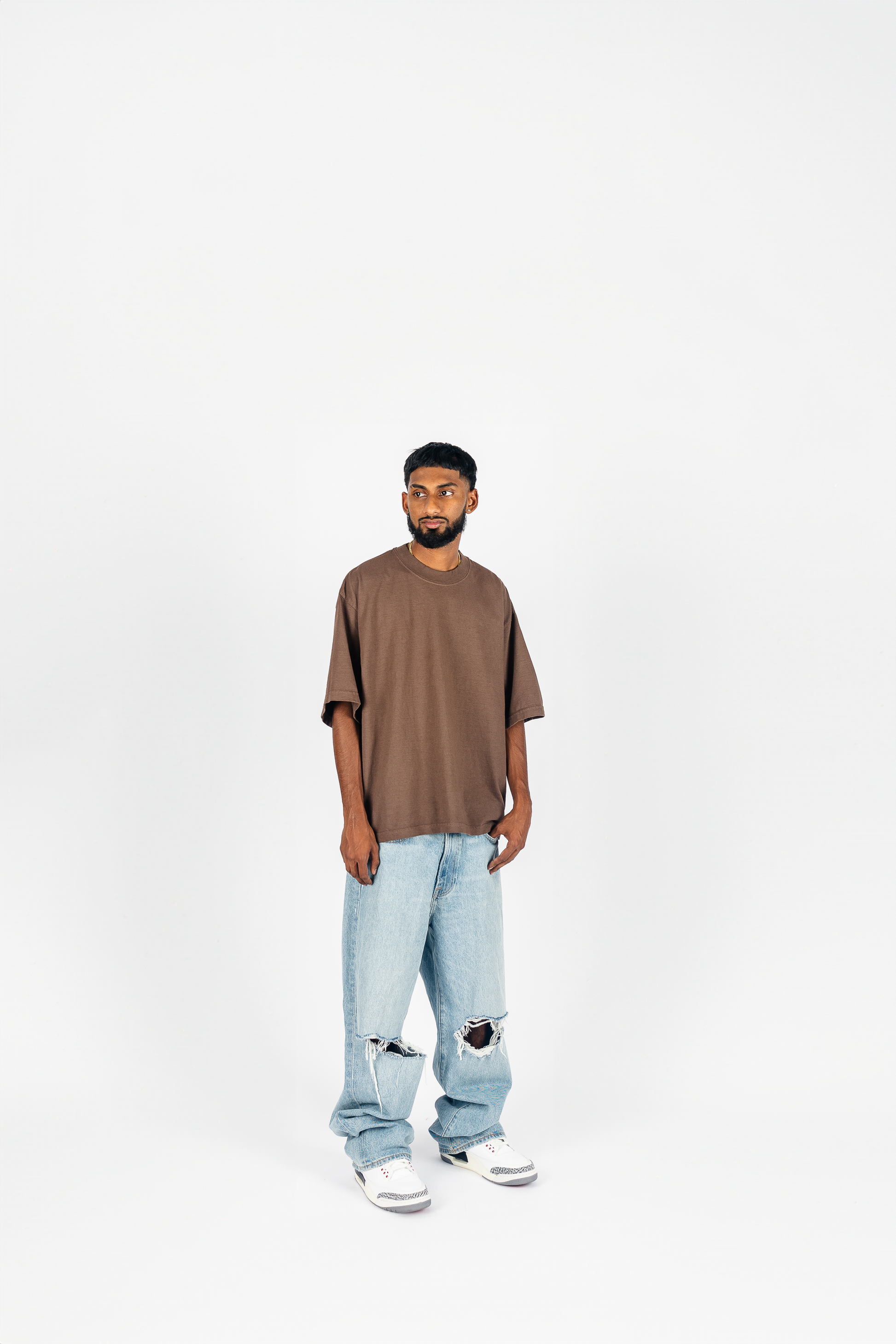 Garment Dye Drop Shoulder Shirt Superline
