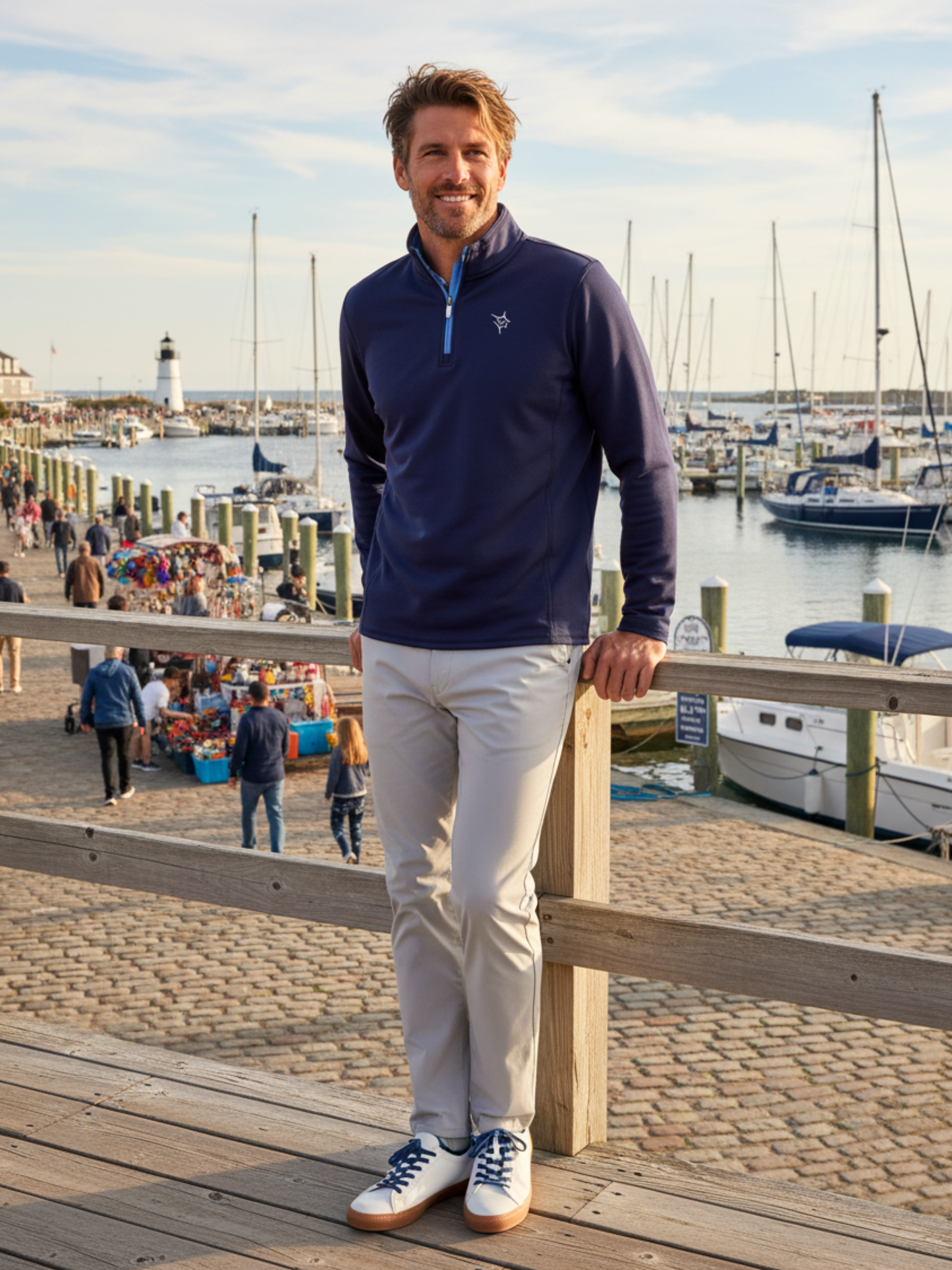 Seaport Pants White Water Life