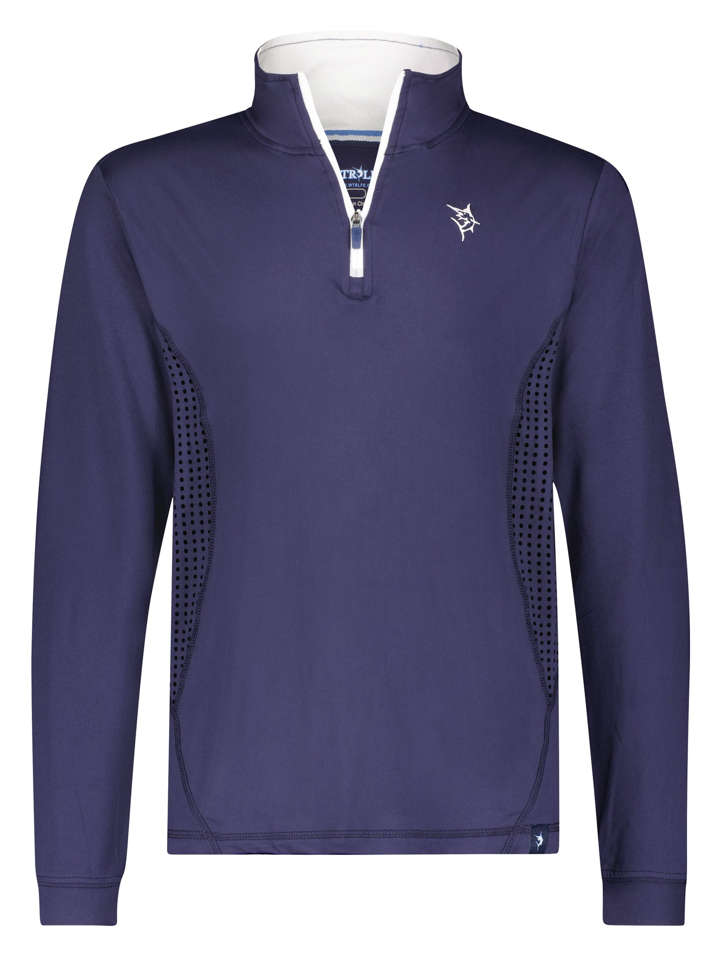 Monterey Performance Quarter Zip White Water Life