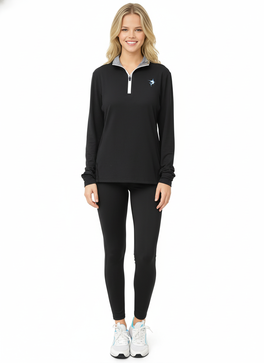 Women's Monterey Quarter Zip White Water Life