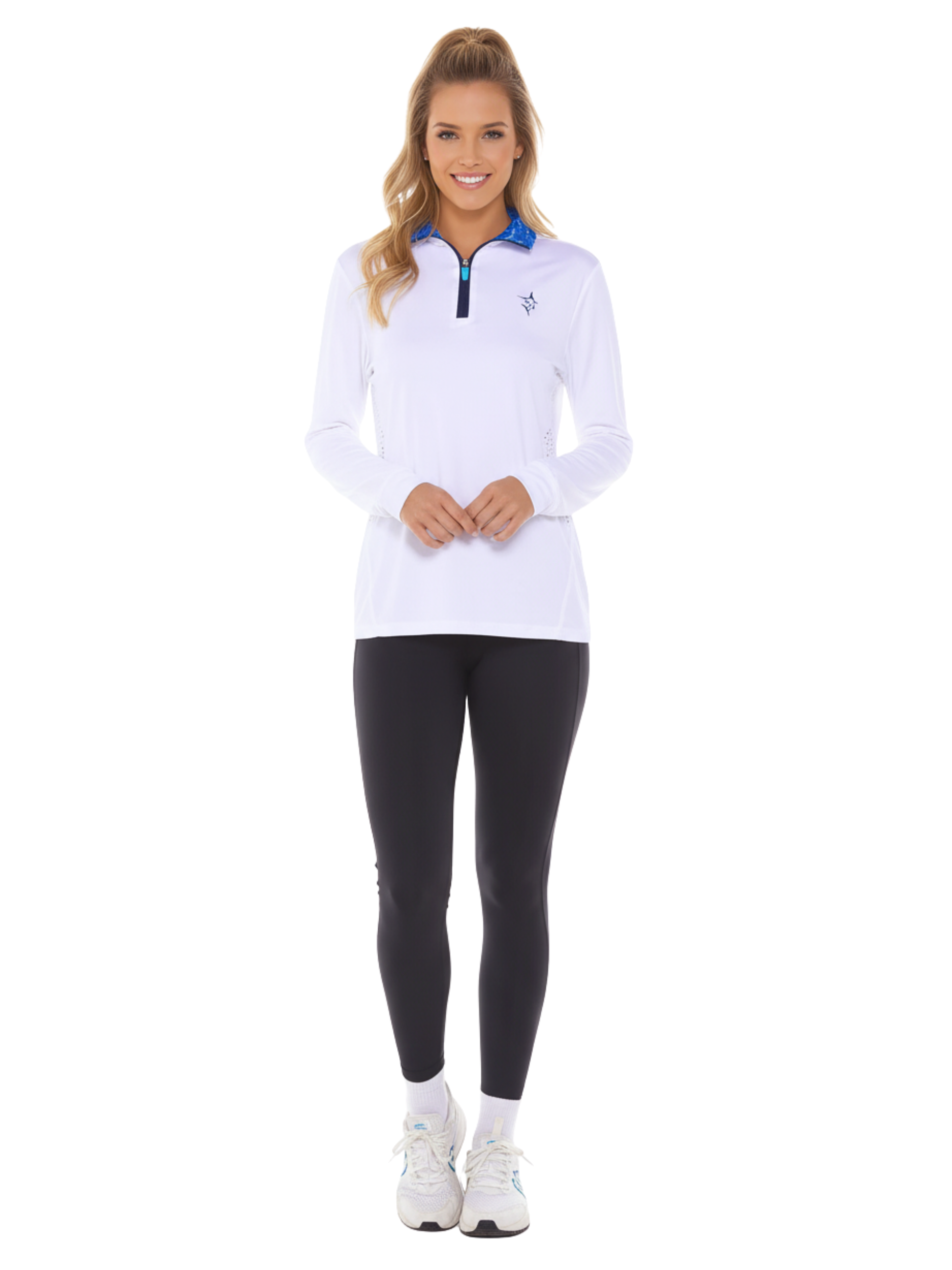 Women's Monterey Quarter Zip White Water Life