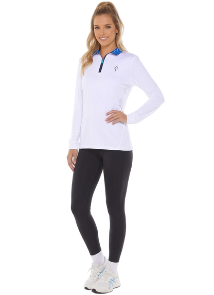 Women's Monterey Quarter Zip White Water Life