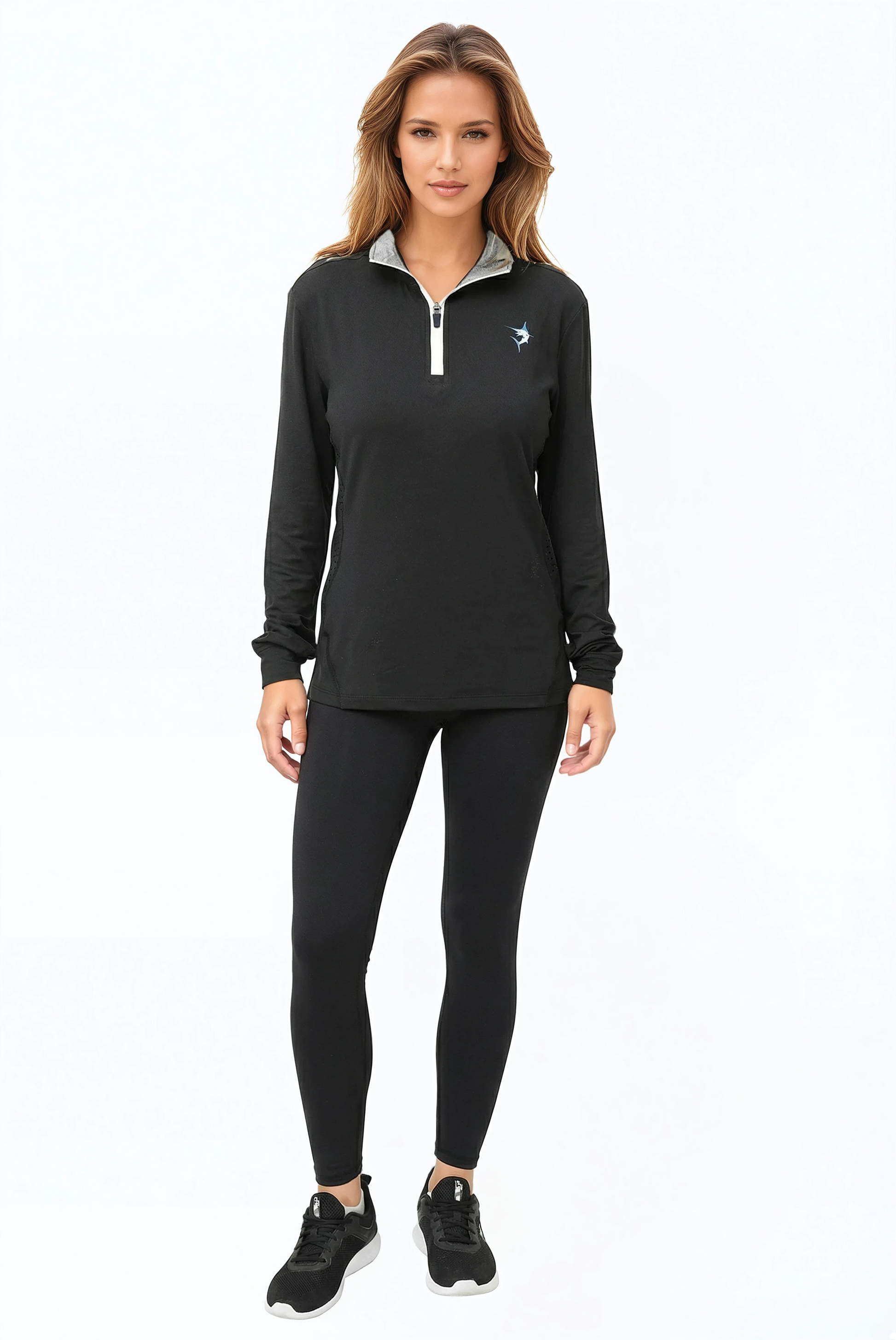 Women's Monterey Quarter Zip White Water Life