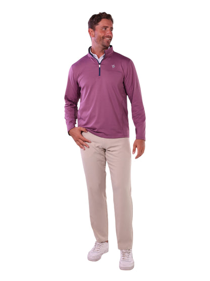 Montauk Quarter Zip Midweight Comfort White Water Life