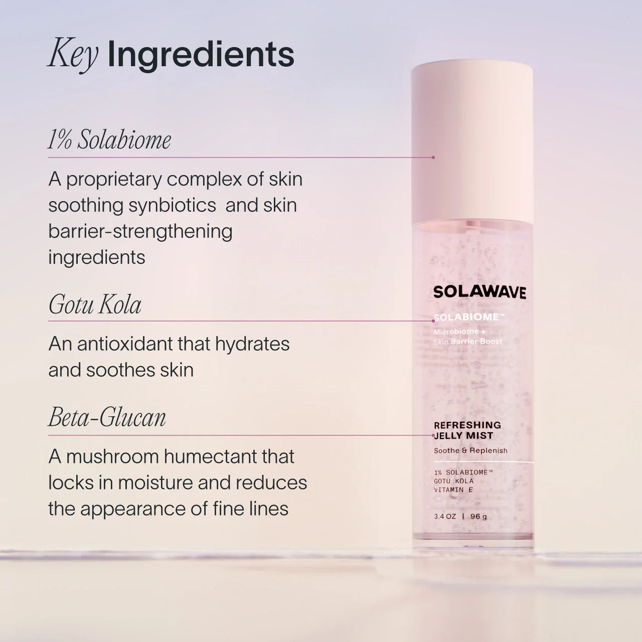 Pre- & Probiotic Refreshing Jelly Mist Solawave