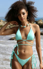 Malibu Strappy Triangle Bikini Top Forever Young Swimwear