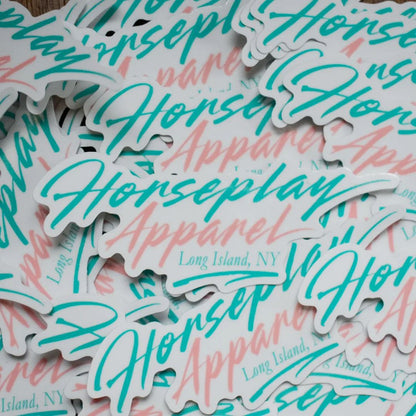 Retro Summer Sticker Pack Horseplay Apparel