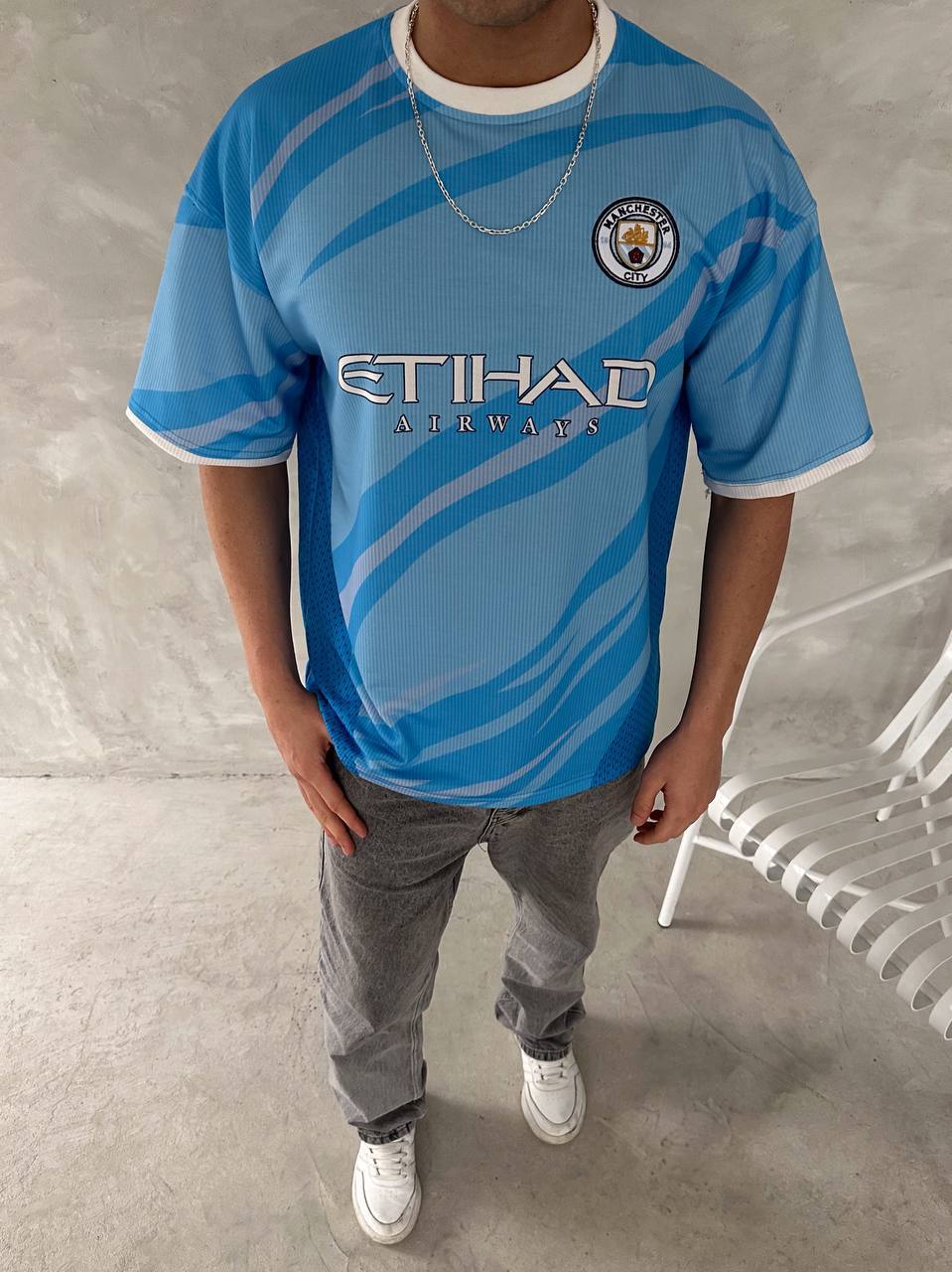 Manchester City Home Jersey - Performance Comfort Withinblack