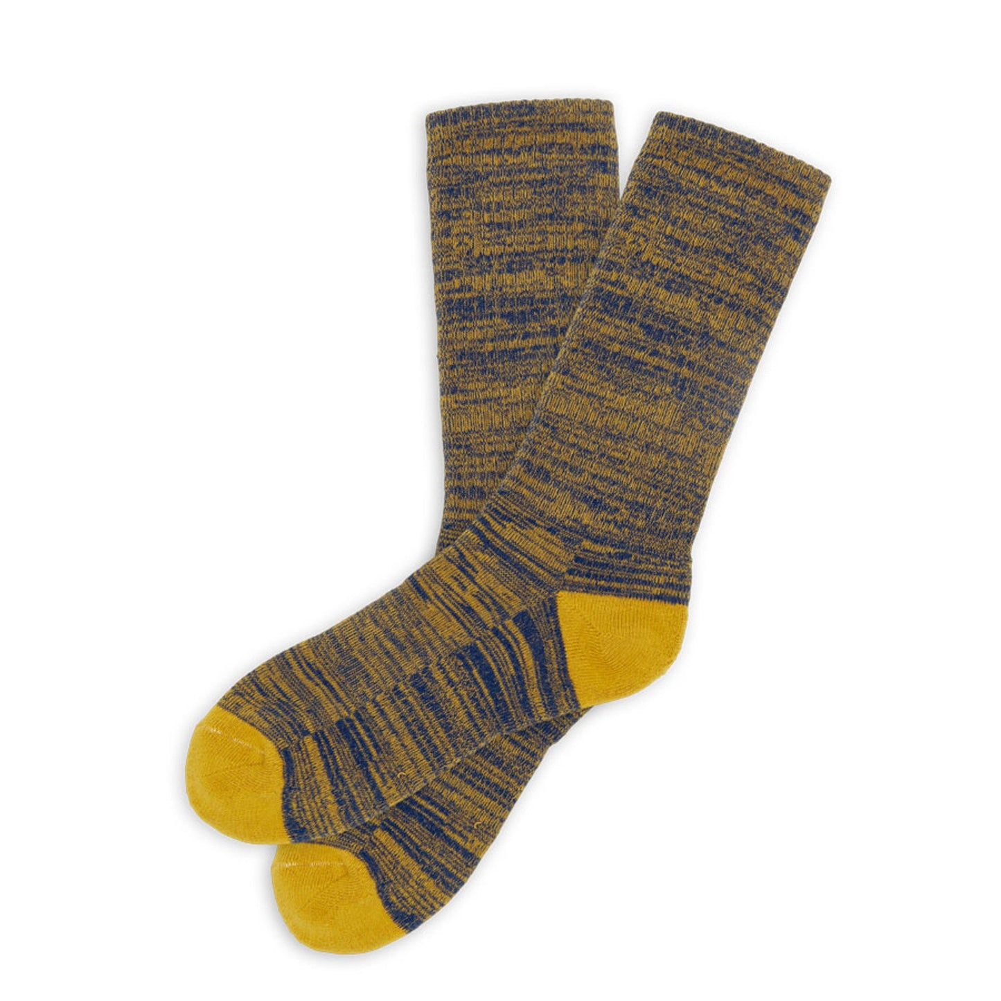 Navy / Gold Marl Casual Socks DeadSoxy
