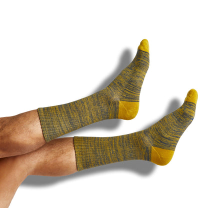 Navy Gold Casual Socks 4 Pack DeadSoxy
