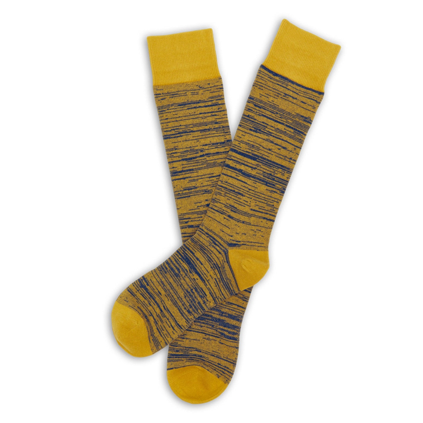 Navy / Gold Marl Dress Socks DeadSoxy
