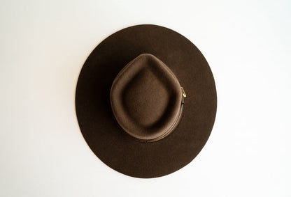 The Powerful in Chocolate Brown Marme Hats