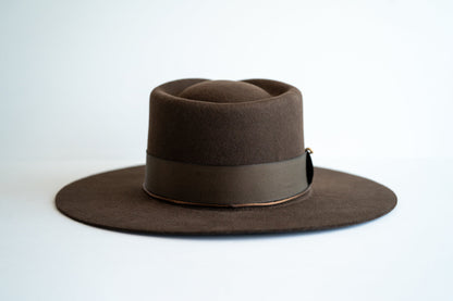 The Powerful in Chocolate Brown Marme Hats
