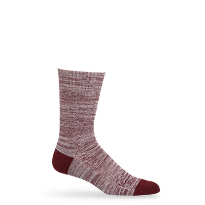 Maroon Marl Casual Socks DeadSoxy