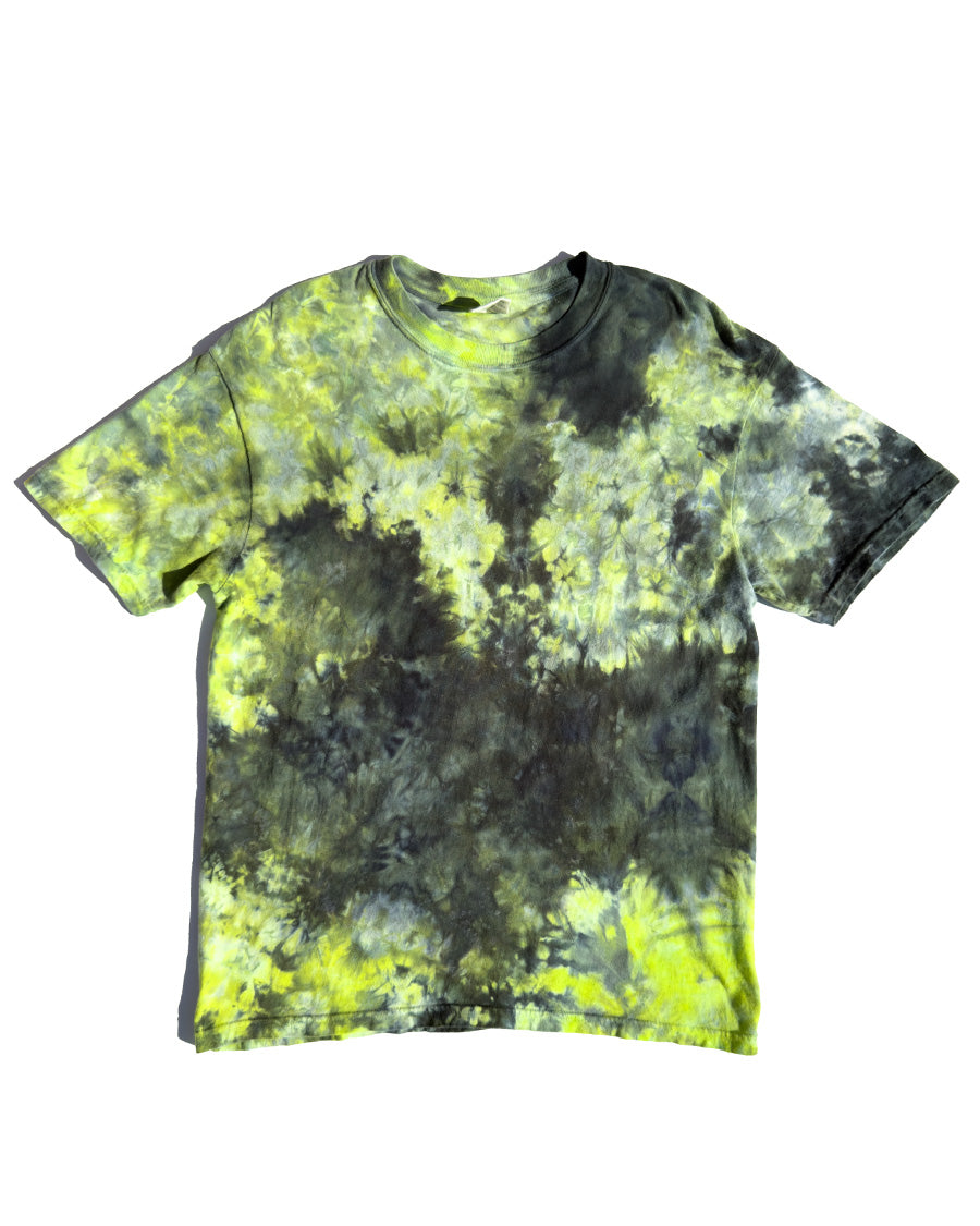 CRYSTAL DYED T-SHIRT Matcha brat Keep Company