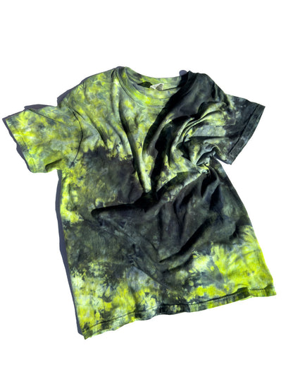 CRYSTAL DYED T-SHIRT Matcha brat Keep Company